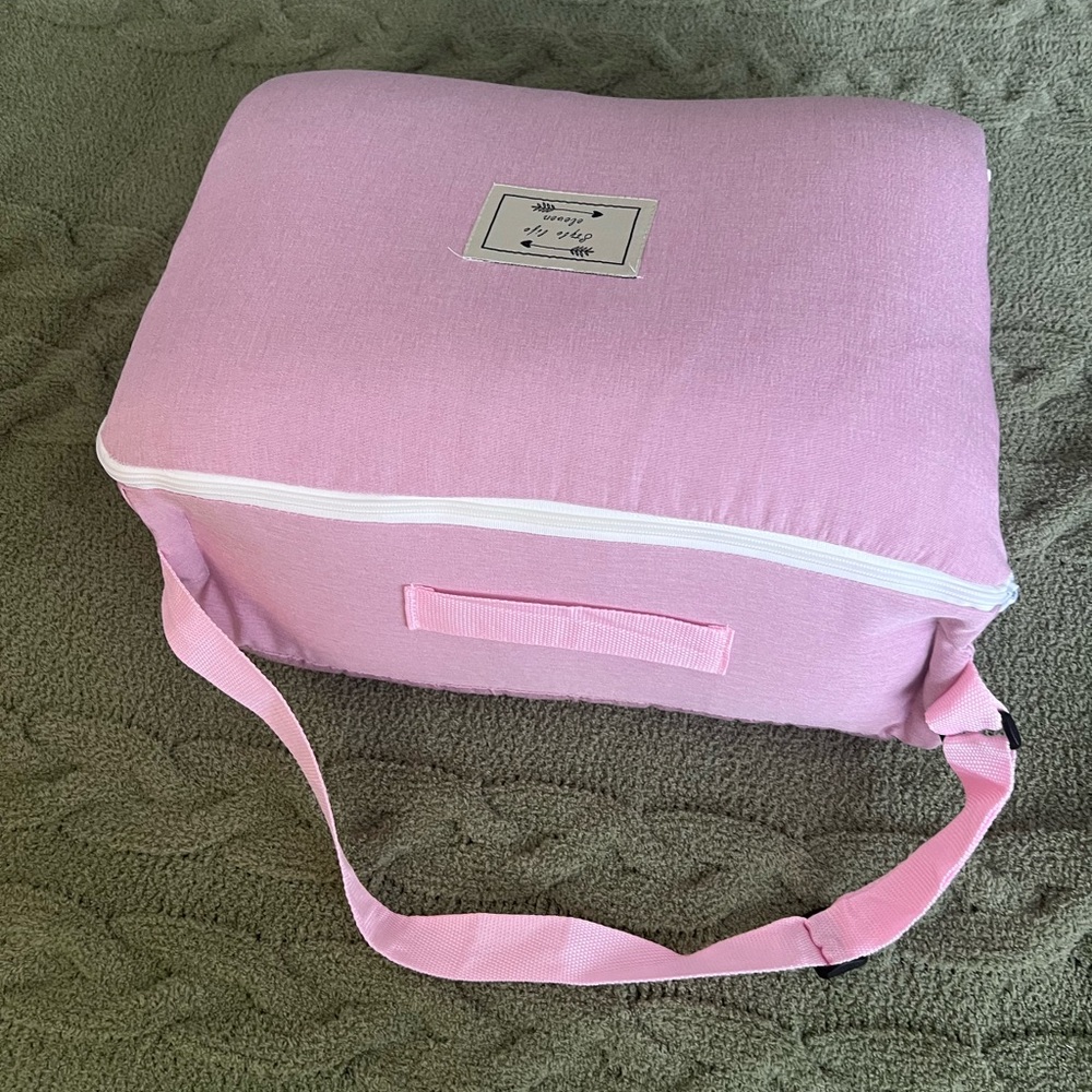 Pink Cloud and Lightning Kids Sheet